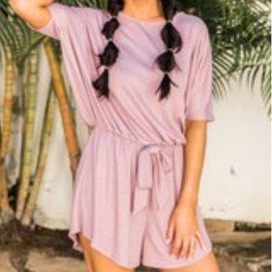 Mauve Romper